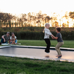 Inground Trampoline Installation