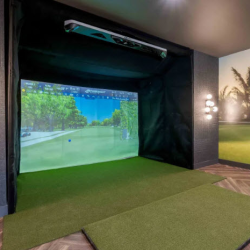 Golf Simulator & Putting Greens