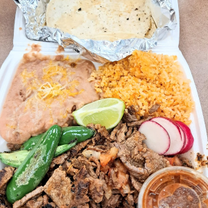 Plato de Asada