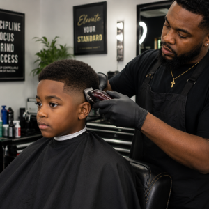 Kids hair cut