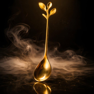 Gold Application Spoon