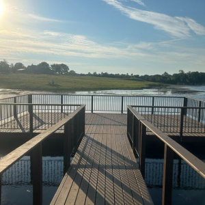 The Fishing Dock + Pond