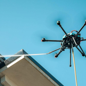 Commercial Drone Pressure Washing & Window Cleaning Services