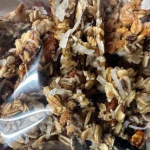 Coconut Blueberry Granola