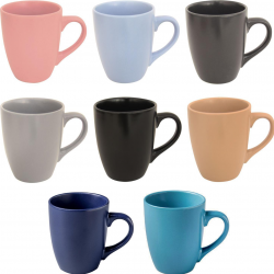 Stylish Durable Stoneware 12oz Tea Mugs Coffee Cups