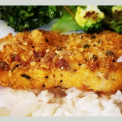 Parmesan Crusted Tilapia