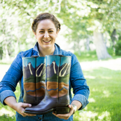 Hand Stitched Leather