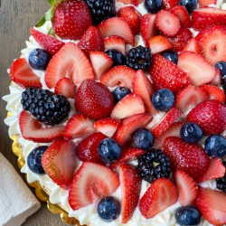Triple Berry Cake