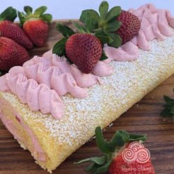 Gypsy Arm with Strawberry Cream