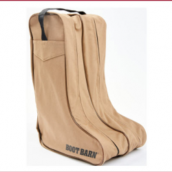 Boot Barn Tan Canvas Boot Bag