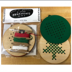 Stitch-it-Yourself Cross Stitch Ornament Kit