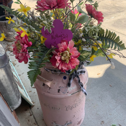 Milk Can Arrangements