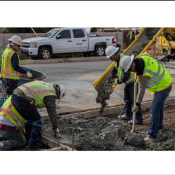 New Poured Concrete