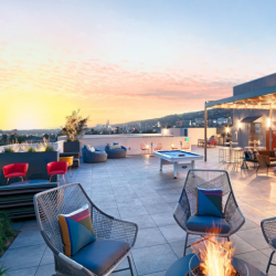 Expansive Rooftop Terraces with Spaces to Lounge, BBQ & Socialize