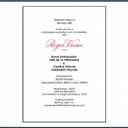 Invitations