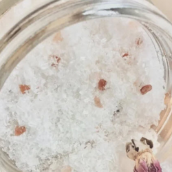 Blush Bloom Bath Soak Salt JAR