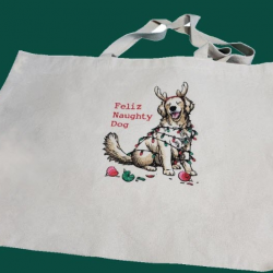 Dog Cotton Tote