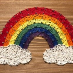 RAINBOW String Art