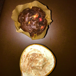 Peppermint Mocha Muffin