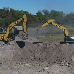 Grading or Sloping Works
