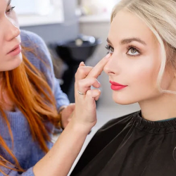 Make-up Artist Working