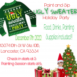 Ugly Sweater Holiday Paint Party