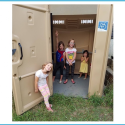 Handicap Accessible Portable Toilet