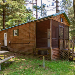 Cabin - Deluxe (Sleeps 6/Pet Friendly)