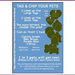 Pet Tags and Microchipping