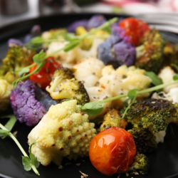 Cauliflower Broccoli Salad