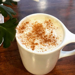 Honey Lattes with Cinnamon