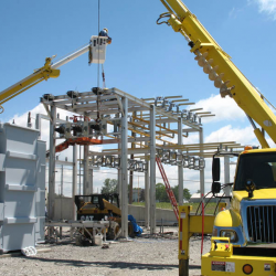 Substation Structure Installation