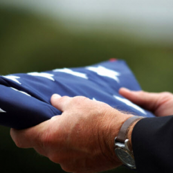 Veterans Burial Flags