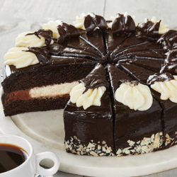 Chocolate Tuxedo Mousse Cake