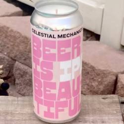 Beer Is Beautiful Candle