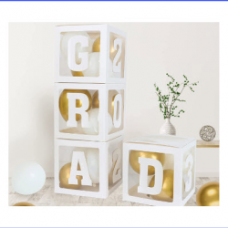 Grad Stacked Boxes
