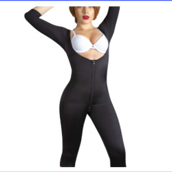 Long Girdle With Second Skin Sleeves 