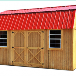 Treated Side Lofted Barn