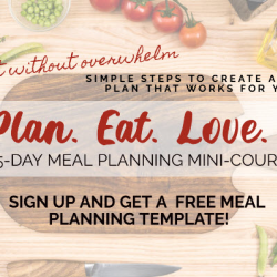 5-Day Meal Planning Mini-Course