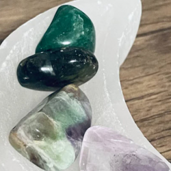 Mini Selenite Moon Bowl 