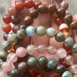 Gemstone Beaded Bracelets