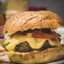 Peanut Burger Sandwich 