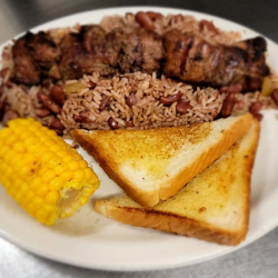 Jamacian Jerk Pork Chop Skewers