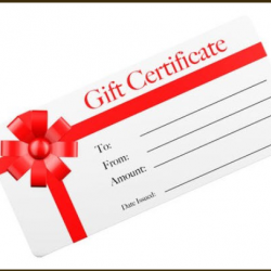 Gift Certificates