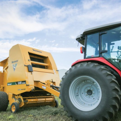 Baling Silage by Power Solutions