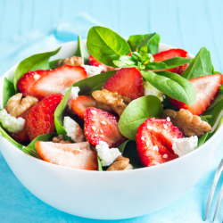 Strawberry Spinach Salad