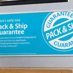 Pack & Ship Guarantee