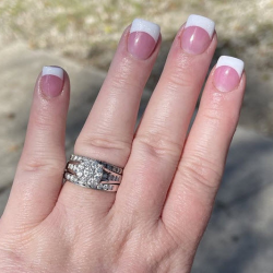 Solar Pink and White Full and Fill