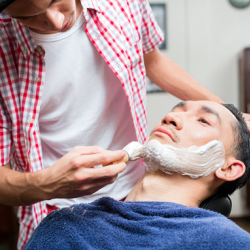 Neck Shave and Lineup