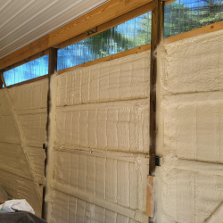 Spray Foam on The Walls